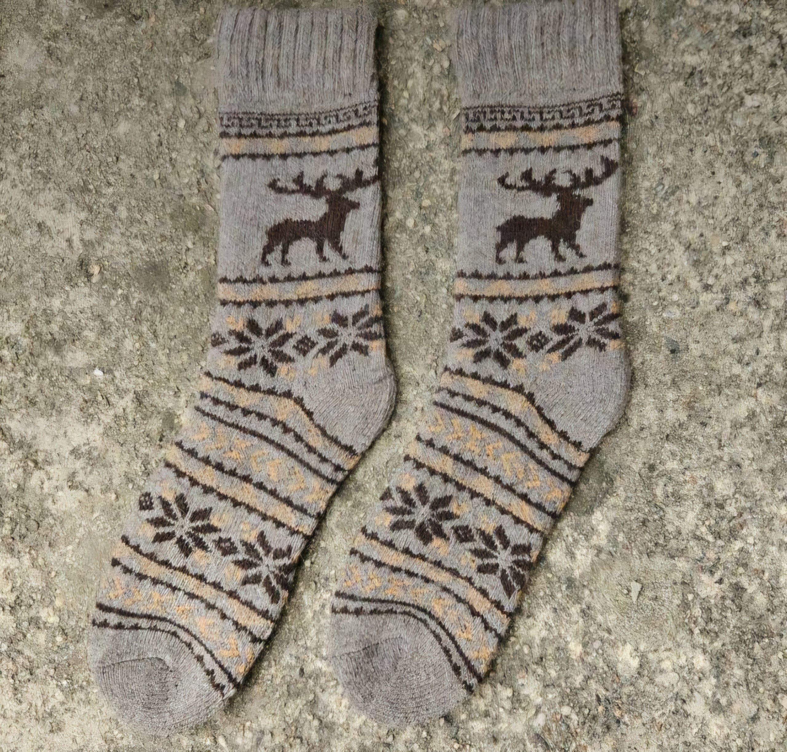 جوراب گوزن برفی 3 جوراب گوزن برفی - تصویر 3